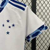 24/25 Cruzeiro Away Women Soccer Jersey(女）