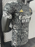 24/25 RMA Black and white patterns Special Edition Player Version Soccer Jersey