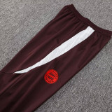 24/25 Bayern Red Polo Collar Pants Set(C1119)