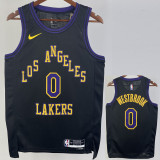 23/24 LAKERS WESTBROOK #0 Black City Edition Top Quality Hot Pressing NBA Jersey