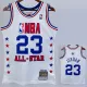 2003 ALL-STAR JORDAN #23 White Top Quality Hot Pressing NBA Jersey