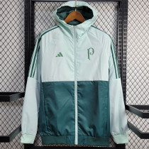 24/25 Palmeiras Green Hooded Windbreaker