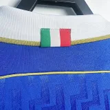 1995 Italy Home Blue Retro Soccer Jersey
