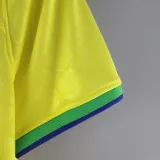 22/23 Brazil Home World Cup Women Soccer Jersey (女)
