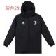 22/23 JUV Black Hooded Cotton Coat Blue Edge (蓝色边) 棉衣
