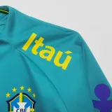 22/23 Brazil Lake Blue Half Pull Top