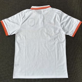 21/23 Netherlands White Classic Polo Short Sleeve