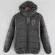 24/25 Palmeiras Black Hooded Cotton Coat连帽棉衣