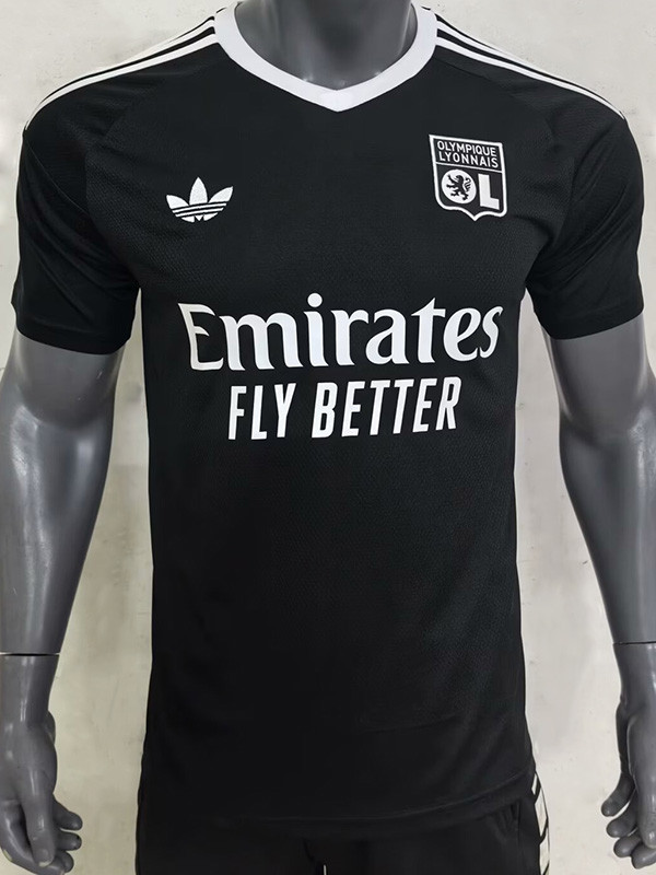 24/25 Lyon Black Training Shirts