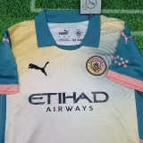 24/25 Man City Fourth Kids Soccer Jersey