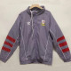 LIV Grey Grey Retro windbreaker(连帽）