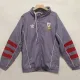 LIV Grey Grey Retro windbreaker(连帽）