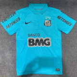 2012/2013 Santos FC Blue Retro Soccer Jersey