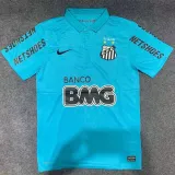 2012/2013 Santos FC Blue Retro Soccer Jersey