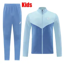 25/26 NJ Light Blue  Kids Jacket Tracksuit #12(童装)