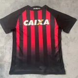 2018 Paranaense  Home Red &Black Retro Soccer Jersey
