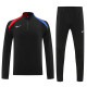 24/25 NK Black  Half Zipper Sportswear # 812黑色(半拉链)