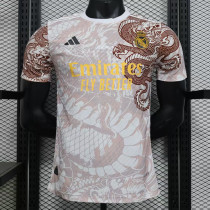 24/25 RMA Brown Red Dragon Special Edition Player Version Soccer Jersey