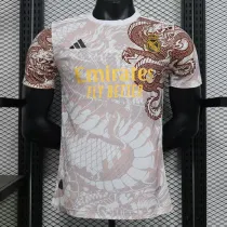 24/25 RMA Brown Red Dragon Special Edition Player Version Soccer Jersey