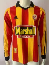 1999/2000 Galatasaray Home Long Sleeve Retro  Soccer Jersey