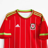 2015/2016  Wales  Home Retro Soccer Jersey