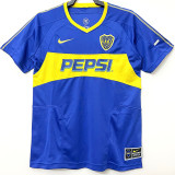 2003/2004 Boca juniors Home Retro Soccer Jersey