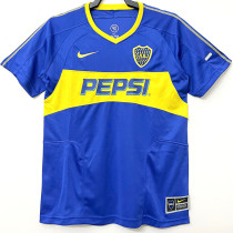 2003/2004 Boca juniors Home Retro Soccer Jersey
