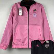 23/24 Inter Miami Pink & Black Double Sided Windbreaker (双面风衣)