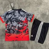 25/26 Japan Anime Grey Kids  Soccer Jersey