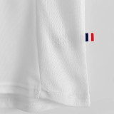 1998 France Away Retro Soccer Jersey(右胸无带字）