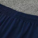 24/25 Marseille White& Blue pants Half Pull Tracksuit  (半拉链、宝蓝裤)
