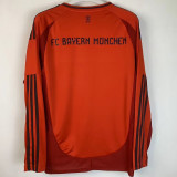 24/25 Bayern Home  Long Sleeve Soccer Jersey（长袖）