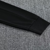 24/25  BAR Black Hooded  Tracksuit(橙色胸花）