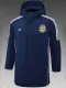 24/25 Argentina Royal Blue Hooded Cotton Coat (金标)连帽棉衣
