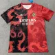 25/26 RMA Red Black Dragon  Fans Training Shirts