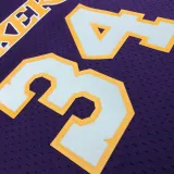 2000 LAKERS O‘NEAL #34 Purple Retro Top Quality Hot Pressing NBA Jersey(V领)