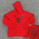 2024 Inter Miami Red Hoody  （signed) (红色带 10 号、加薄绒)