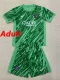 24/25  PSG Green Goalkeeper Suit Fans  Soccer Jersey（成人）