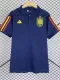 2024 Spain Dark Blue Polo Shirt(肩红黄边)