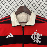 24/25 Flamengo Red & Grey  Double Sided Windbreaker (双面风衣)