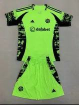24/25 Celtic Light Green  Kids Soccer Jersey(儿童）