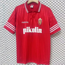 1995/1996  Zaragoza Home Retro  Soccer Jersey
