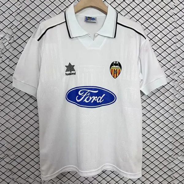 1996/1997 Valencia Home Retro Soccer Jersey