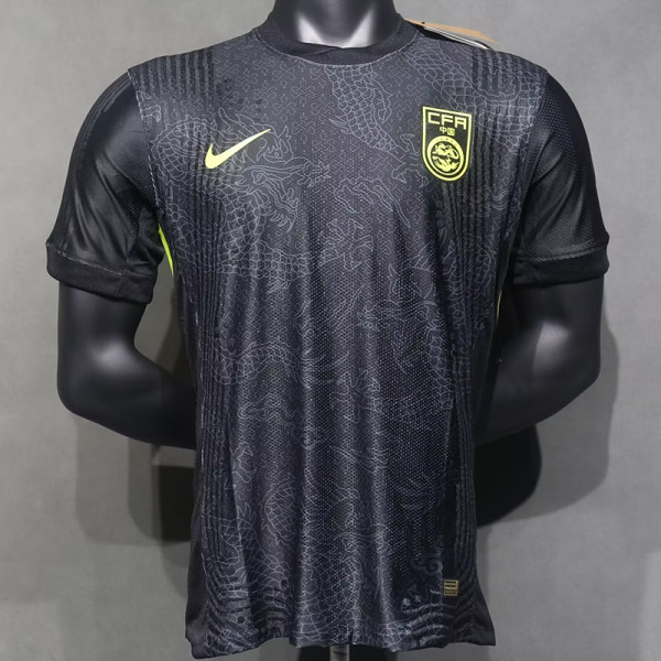 24/25 Chinese True Dragon Black Special Edition (5A)Player Version Soccer Jersey