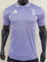 2025  JUV Purple  Player Version  Polo Shirt