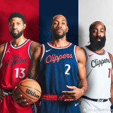 24/25 Clippers WESTBROOK #0 Navy Blue Away Top Quality Hot Pressing NBA Jersey