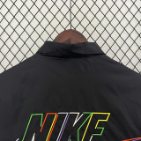 2024 New NK Black Windbreaker(后背带彩字、彩标）