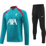 24/25  LIV Sky Blue Kids Half Pull Tracksuit  (童装、半拉链)