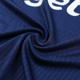 24/25 TOT Sapphire Blue Player version Half Pull Tracksuit  (球员版、半拉链)