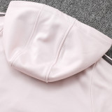 24/25 RMA Light Pink Kids Hooded  Tracksuit #E963加绒童装